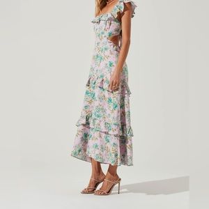 ASTR the Label Lysette midi dress